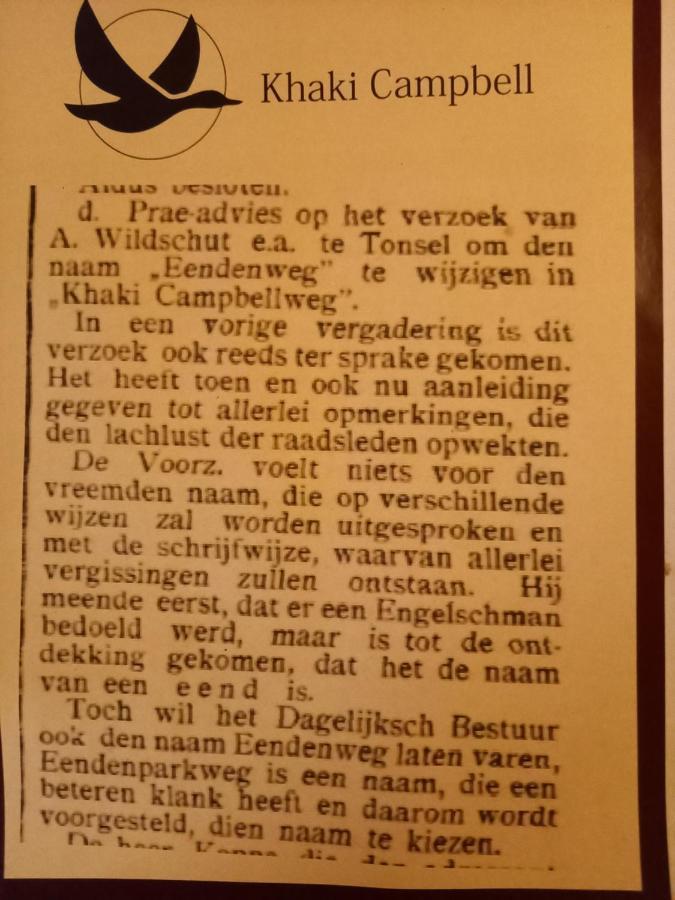 Khaki Campbell Villa Ermelo Eksteriør billede